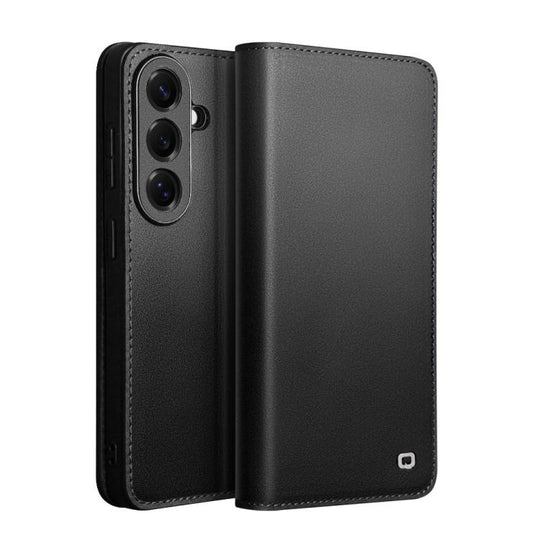 For Samsung Galaxy S26 5G QIALINO Classic Gen2 Genuine Leather Phone Case(Black)