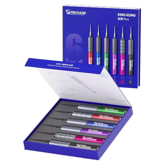 Mechanic KingKong Plus Colorful High Hardness Magnetic Precision Screwdriver Set
