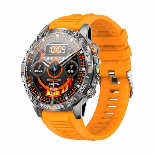YK16 1.7 inch Sports Smart Watch Supports Heart Rate / Sleep Monitoring(Orange)