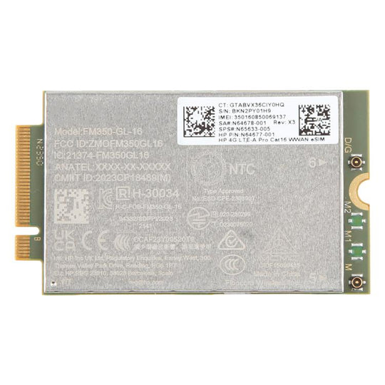 FM350-GL-16 4G Wireless Module For HP X14 X16 830 840 855 860(With Text)