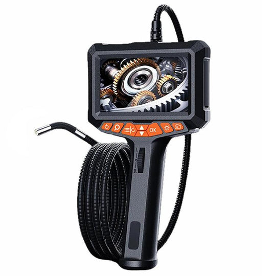 P370 5.0 inch IPS Screen 360 Degrees Rotating Industrial Endoscope, Model:Single Lens 6mm / 1m Snake Tube