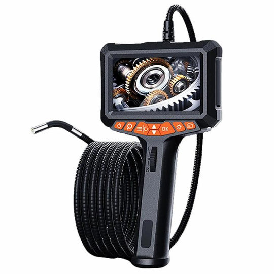 P370 5.0 inch IPS Screen 360 Degrees Rotating Industrial Endoscope, Model:Single Lens 6mm / 1.5m Snake Tube