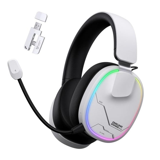 ONIKUMA GT836 Four-mode E-sports Gaming Headset(White)