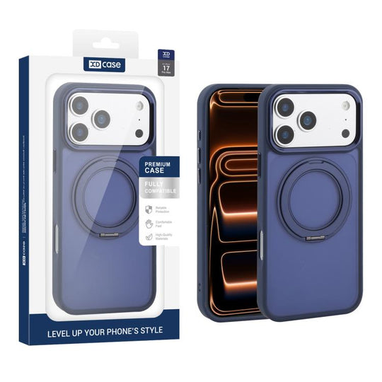 For iPhone 18 Pro Max / 17 Pro Max XDcase YADUN Rotating Bracket Magnetic Phone Case(Blue)