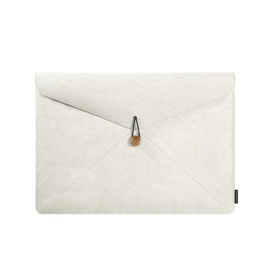 DUX DUCIS PLI Series Paper-like Fabric Laptop Inner Lining Sleeve For 15-16 inch(Beige)