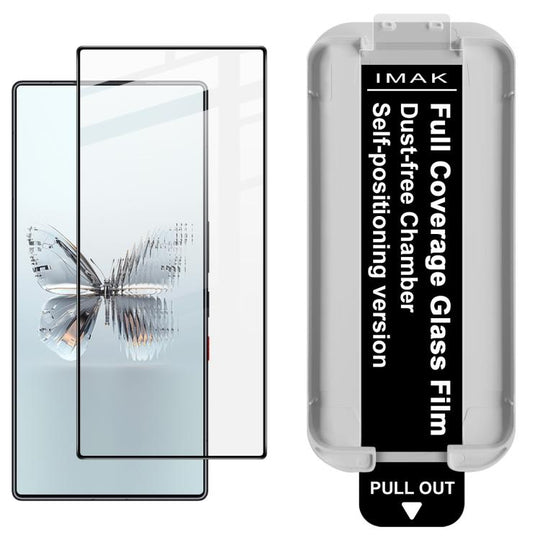 For ZTE Nubia RedMagic 11 Pro/Pro+ imak Dust-free Chamber Locator Full Coverage Tempered Glass Film