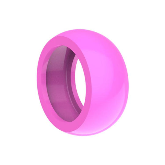 xDfind For Ultrahuman Ring AIR Smart Ring Silicone Cover, Size:S(Rose Pink)