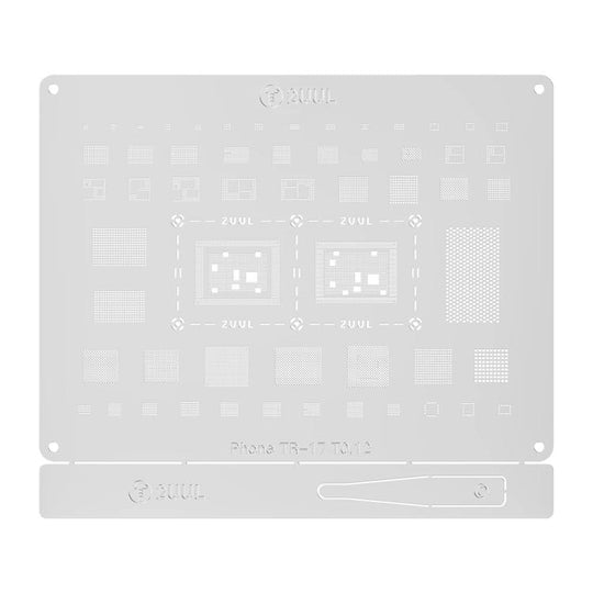 2UUL BG03 0.12mm CPU BGA Reballing Stencil for iPhone 17 Series