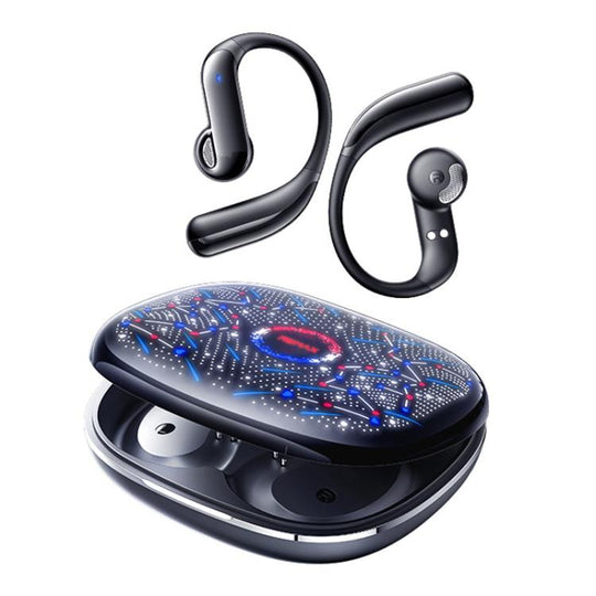 REMAX OWS-12 Ear-hook Air Bone Conduction Bluetooth Wireless Earphones(Black)