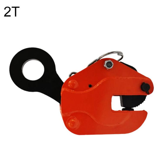 Steel Plate Hanging Clamp Heavy Duty Steel Clip Grip, Specification:CDH Vertical Lifting Clamp 2T