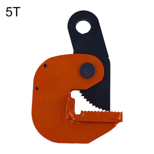Steel Plate Hanging Clamp Heavy Duty Steel Clip Grip, Specification:PDB Flat Lifting Clamp 5T