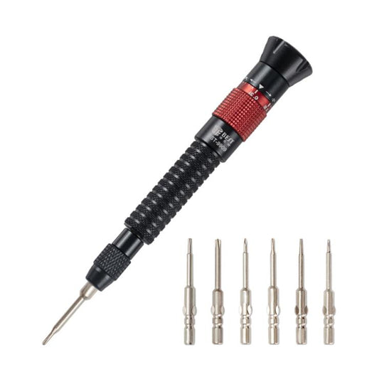 BEST BST-9909 7 in 1 Adjustable Torque Screwdriver Set with S2 Screwdriver Bits