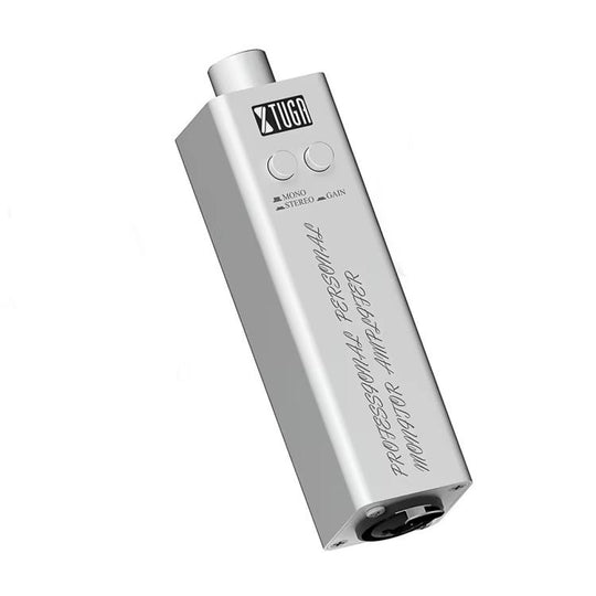 XTUGA LSY-20 Portable Professional Monitor Amplifier XLR Headphone Gain(Silver)
