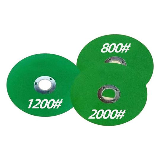 3pcs 800+1200+2000 Mesh Angle Grinder Grinding Wheel Cutting Grinding Disc Electric Drill Polishing Tool