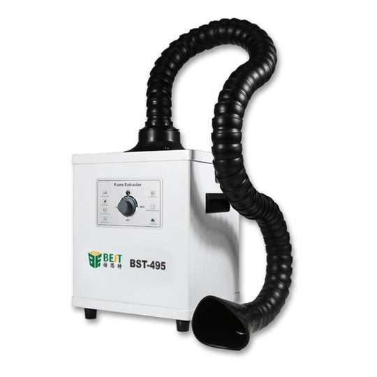 BEST BST-495 Powerful Suction Air Static Multiple Filters Soldering Tin Smoke Purifier, Plug:US Plug