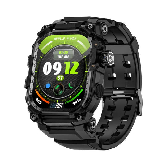 LOKMAT APPLLP 7 Max 4G Smart Watch, 2.06 inch SC8541E Quad Core, 3GB+32GB, Android 8.1, Video Call , Heart Rate(Black)