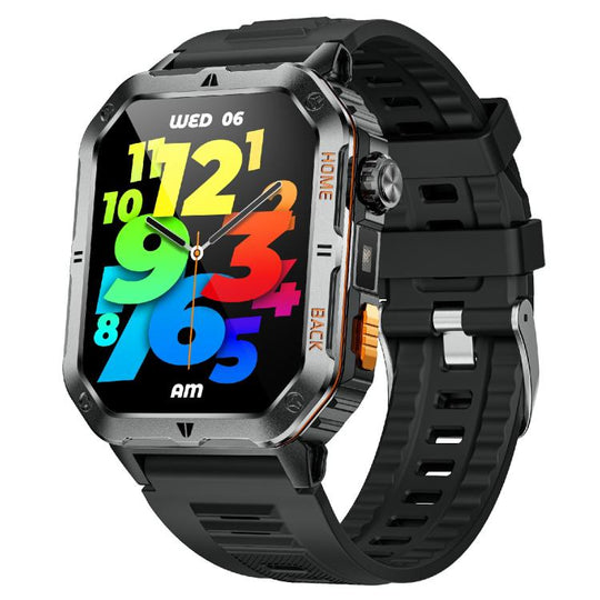 QS39 2.01 inch BT5.3 Sports Smart Watch, Support Voice Call / Sleep / Heart Rate / Blood Oxygen / Blood Pressure Health Monitor(Rose Gold)