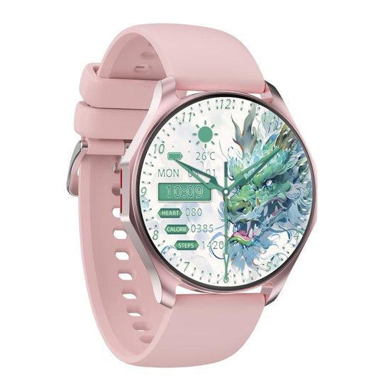 QS25 1.43-inch IPS Display Smart Sports Watch Supports Bluetooth Calling & Health Management(Pink)