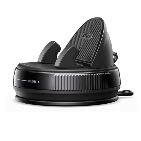JOYROOM JR-ZS530 Vacuum Suction Cup Rotating-lock Car Phone Holder(Black)