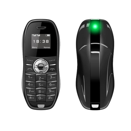 X18 Mini Phone, 0.66 inch, MTK6261D, Support Bluetooth, FM, GSM, Dual SIM(Black)