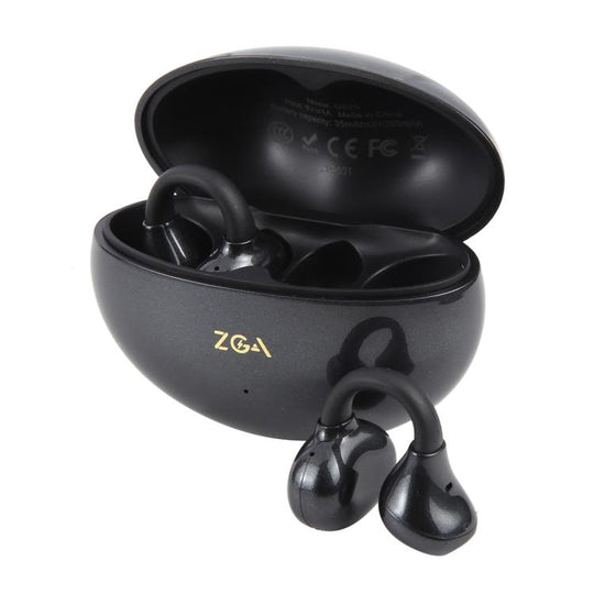 ZGA GS25 Ear Clip Wireless Bluetooth Earphones(Black)