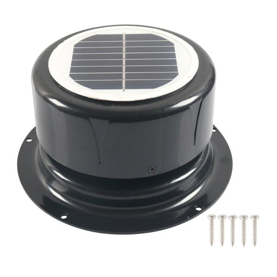 RV Solar Ceiling Ventilation Fan(Black)