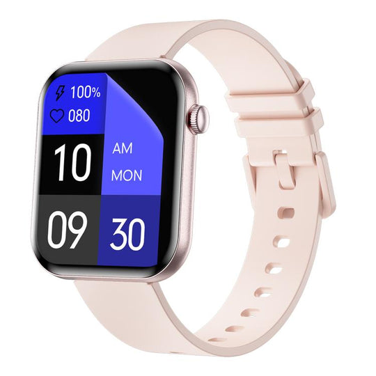 QS09 1.85 inch AMOLED Screen Ultra-Thin Smart Watch, Support Health Monitoring, Multiple Sports Modes(Pink)