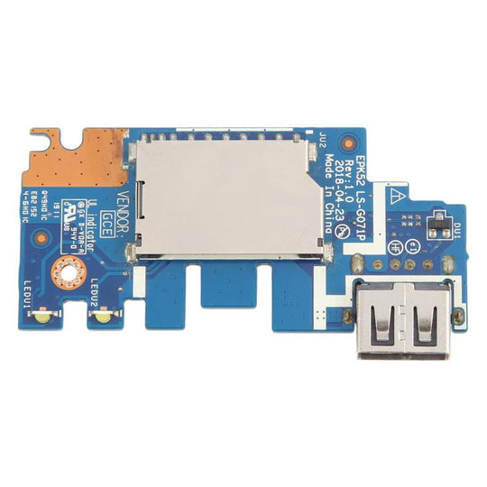 For HP 15-DA 15-DB 250 LS-G071P USB Interface SD Card Reader