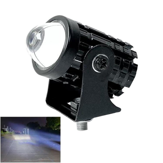 DC12-60V Motorcycle Ultra-bright LED mini Spotlight, Type:with Switch(High White and Low White)
