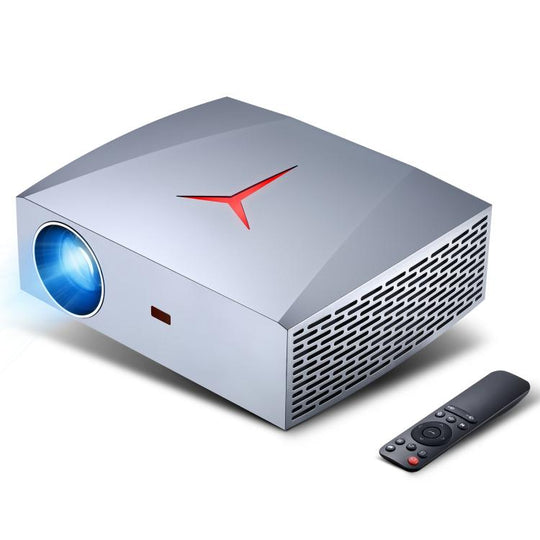 VIVIBRIGHT F40 1920x1080 4200 Lumens Portable Home Theater Wireless Smart Projector with Remote Control, Android Version, Plug:UK Plug(Silver)