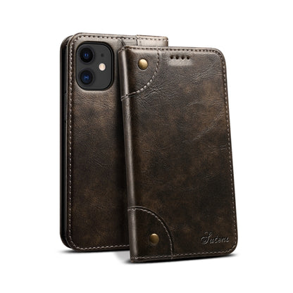 For iPhone 12 Pro Max Baroque Simple Horizontal Flip Leather Case with Holder & Card Slots & Wallet(Black) - iPhone 12 Pro Max Cases by buy2fix | Online Shopping UK | buy2fix