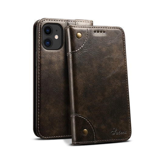 For iPhone 12 Pro Max Baroque Simple Horizontal Flip Leather Case with Holder & Card Slots & Wallet(Black) - iPhone 12 Pro Max Cases by buy2fix | Online Shopping UK | buy2fix