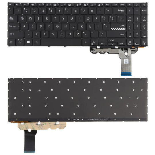 For ASUS Vivobook X1504 X1504Z X1504V X1504VA US Version Backlit Laptop Keyboard(Black)