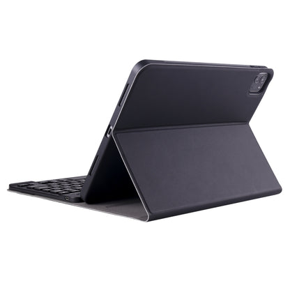A098B TPU Detachable Ultra-thin Bluetooth Keyboard Tablet Case for iPad Air 11 2024 / 2025 / Air 4 10.9 inch 2020, with Stand & Pen Slot(Black) - For iPad Air by buy2fix | Online Shopping UK | buy2fix