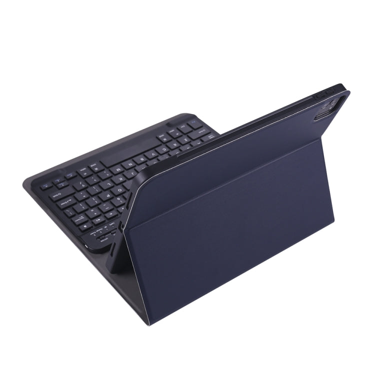 A098B TPU Detachable Ultra-thin Bluetooth Keyboard Tablet Case for iPad Air 11 2024 / 2025 / Air 4 10.9 inch 2020, with Stand & Pen Slot(Dark Blue) - For iPad Air by buy2fix | Online Shopping UK | buy2fix