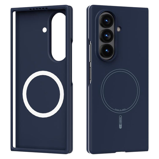 For Galaxy Z Fold8 Ultra 5G ABEEL Skin-friendly Feel Magsafe PC Phone Case(Blue)