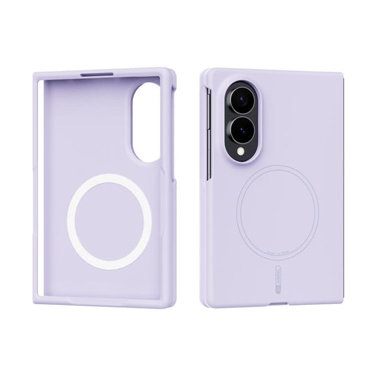For Galaxy Z Fold8 5G ABEEL Skin-friendly Feel Magsafe PC Phone Case(Lilac Purple)