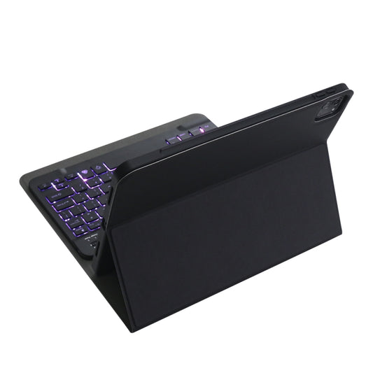 A098BS Detachable Ultra-thin Backlight Bluetooth Keyboard Tablet Case for iPad Air 11 2024 / 2025 / Air 4 10.9 inch 2020, with Stand & Pen Slot(Black) - For iPad Air by buy2fix | Online Shopping UK | buy2fix