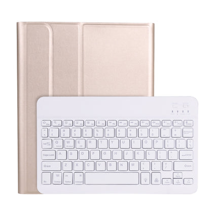 A098BS Detachable Ultra-thin Backlight Bluetooth Keyboard Tablet Case for iPad Air 11 2024 / 2025 / Air 4 10.9 inch 2020, with Stand & Pen Slot(Gold) - For iPad Air by buy2fix | Online Shopping UK | buy2fix