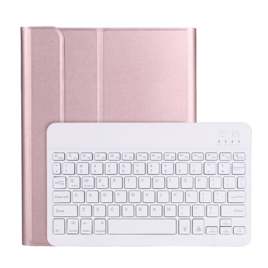 A098BS Detachable Ultra-thin Backlight Bluetooth Keyboard Tablet Case for iPad Air 11 2024 / 2025 / Air 4 10.9 inch 2020, with Stand & Pen Slot(Rose Gold) - For iPad Air by buy2fix | Online Shopping UK | buy2fix