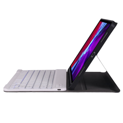 A098BS Detachable Ultra-thin Backlight Bluetooth Keyboard Tablet Case for iPad Air 11 2024 / 2025 / Air 4 10.9 inch 2020, with Stand & Pen Slot(Rose Gold) - For iPad Air by buy2fix | Online Shopping UK | buy2fix