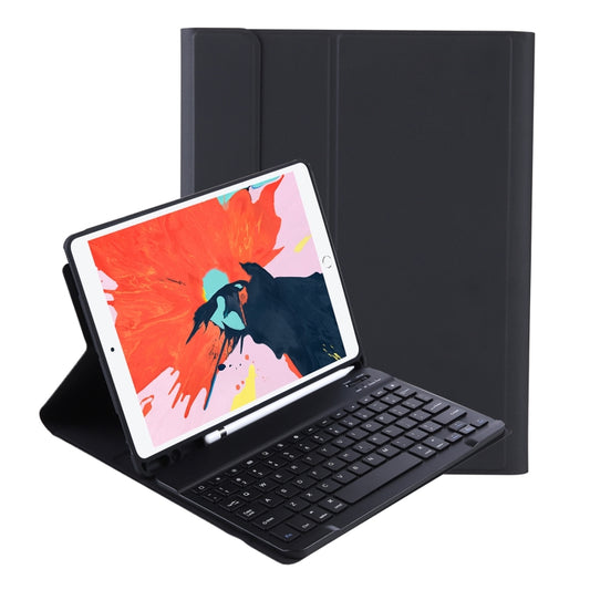 T098B Integrated Ultra-thin Candy Colors Bluetooth Keyboard Tablet Case for  iPad Air 11 2024 / 2025 / Air 4 10.9 inch 2020, with Stand & Pen Slot(Black) - For iPad Air by buy2fix | Online Shopping UK | buy2fix