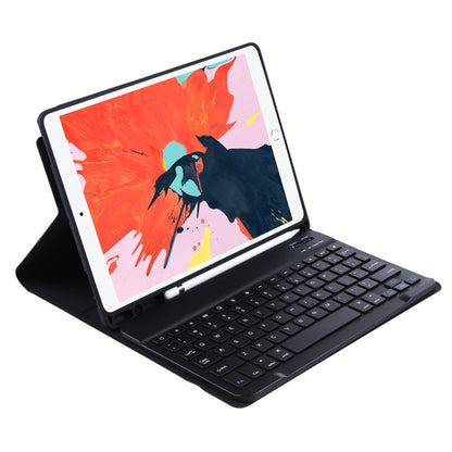 T098B Integrated Ultra-thin Candy Colors Bluetooth Keyboard Tablet Case for  iPad Air 11 2024 / 2025 / Air 4 10.9 inch 2020, with Stand & Pen Slot(Black) - For iPad Air by buy2fix | Online Shopping UK | buy2fix