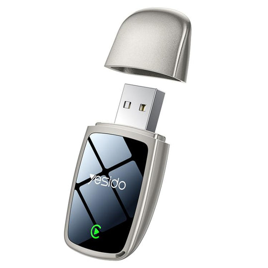 Yesido KM29 Wired to Wireless CarPlay Converter(Gold)