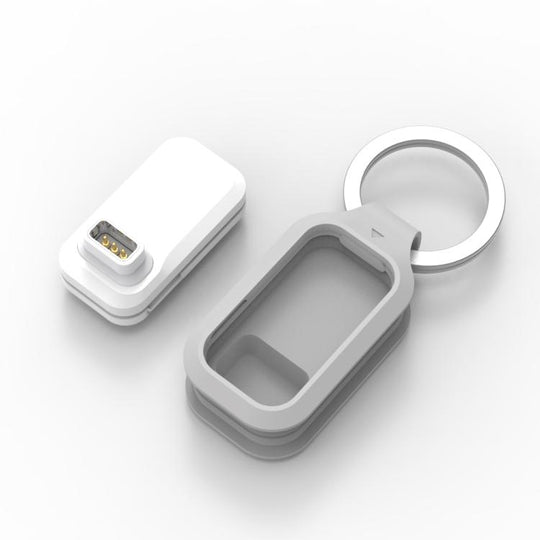 For COROS PACE 3 Smart Watch USB-C / Type-C Port Charging Adapter and Adapter Protective Case Set(White)