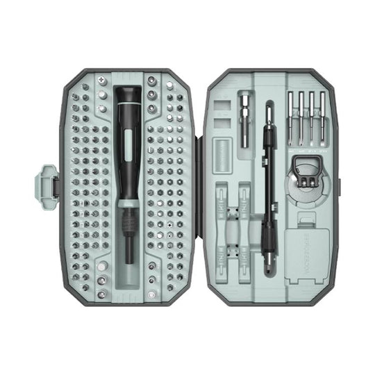 152 in 1 Precision Screwdriver Tool Kit(Black Gray)
