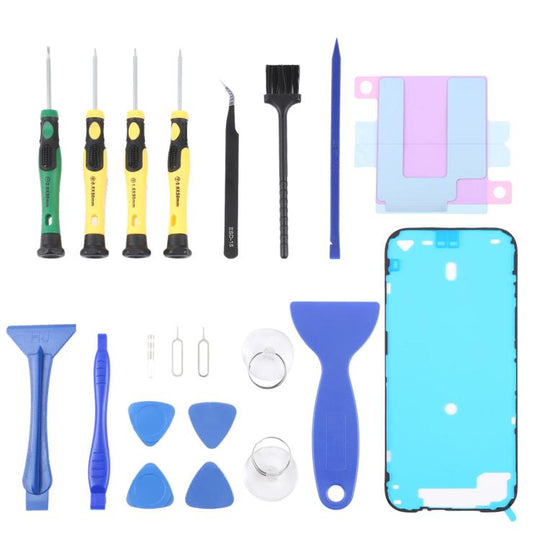 For iPhone 17 Pro JIAFA JF-8182 21 in 1 Battery Adhesive + Waterproof Adhesive + Repair Tool Set
