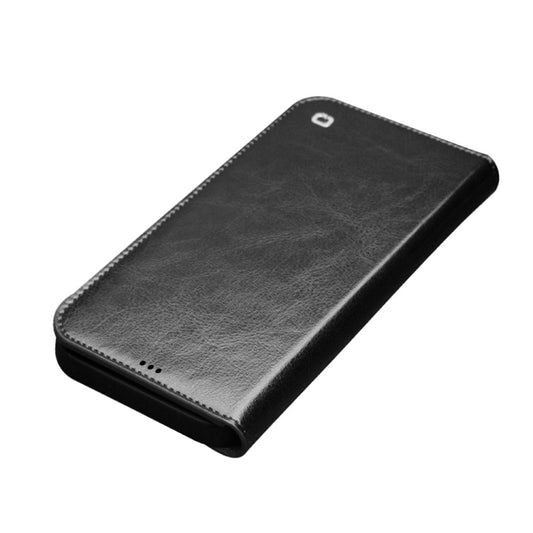 For iPhone 12 / 12 Pro QIALINO Horizontal Flip Leather Case with Holder & Card Slots & Wallet(Black) by QIALINO