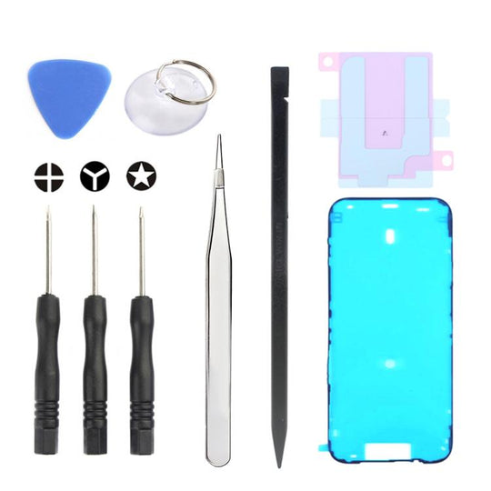 For iPhone 17 Pro Max JIAFA JF-8162 9 in 1 Battery Adhesive + Waterproof Adhesive + Repair Tool Set