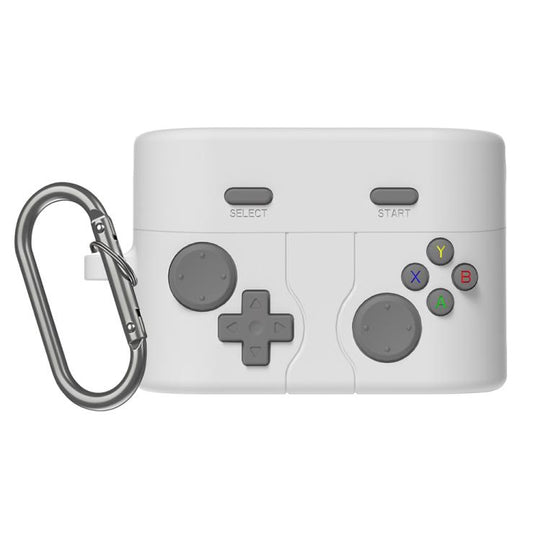 For Sony WF-1000XM6 XDcase Retro Game Console Style Silicone Earbuds Case(Grey)